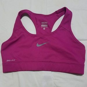 Nike Pro Dri-Fit Pink Sports Bra